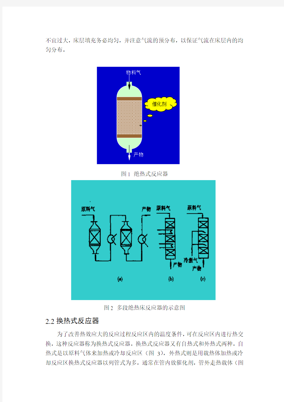 固定床反应器的数学模型..