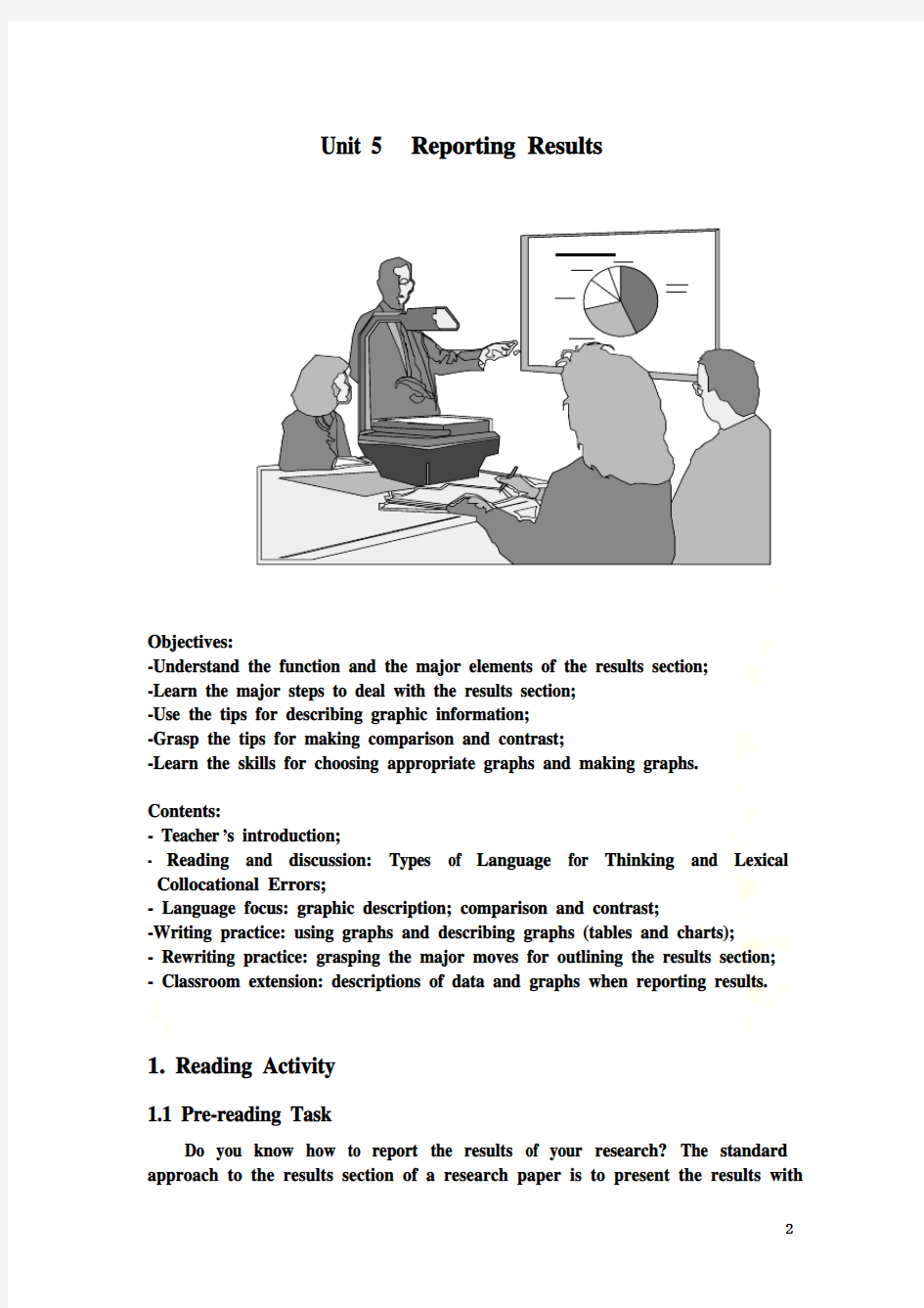 研究生学术英语写作教程Unit-5-Reporting-Results