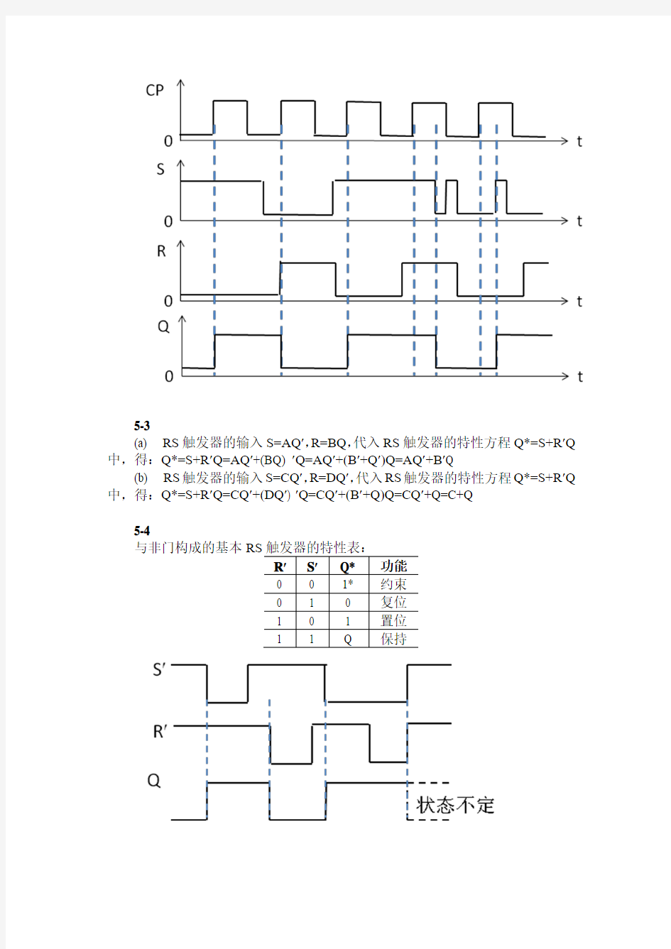 第五章触发器习题解答