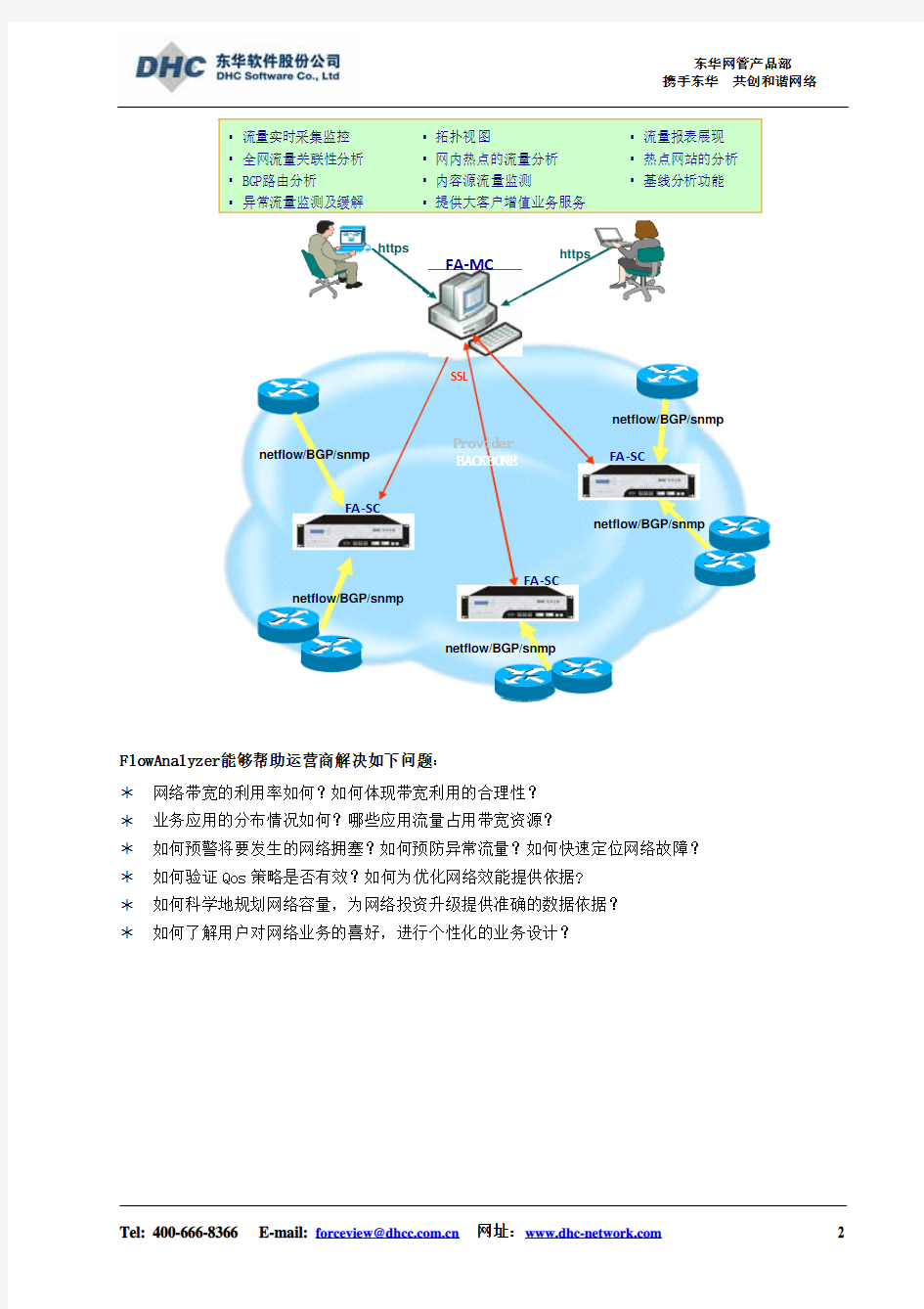 东华天鹰网络流量分析系统