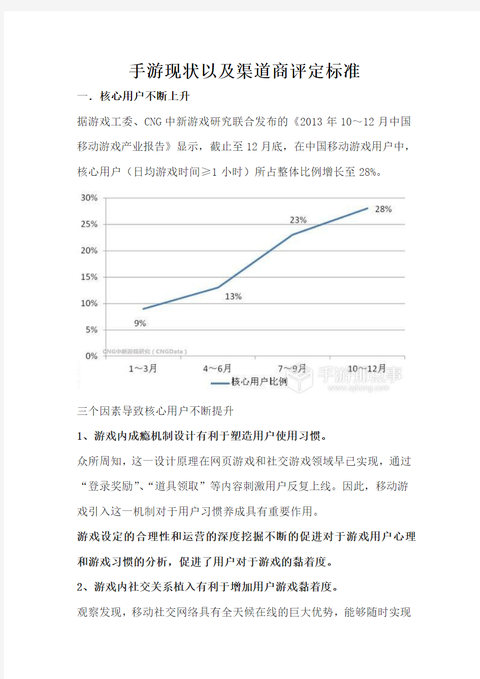 手游六大渠道商