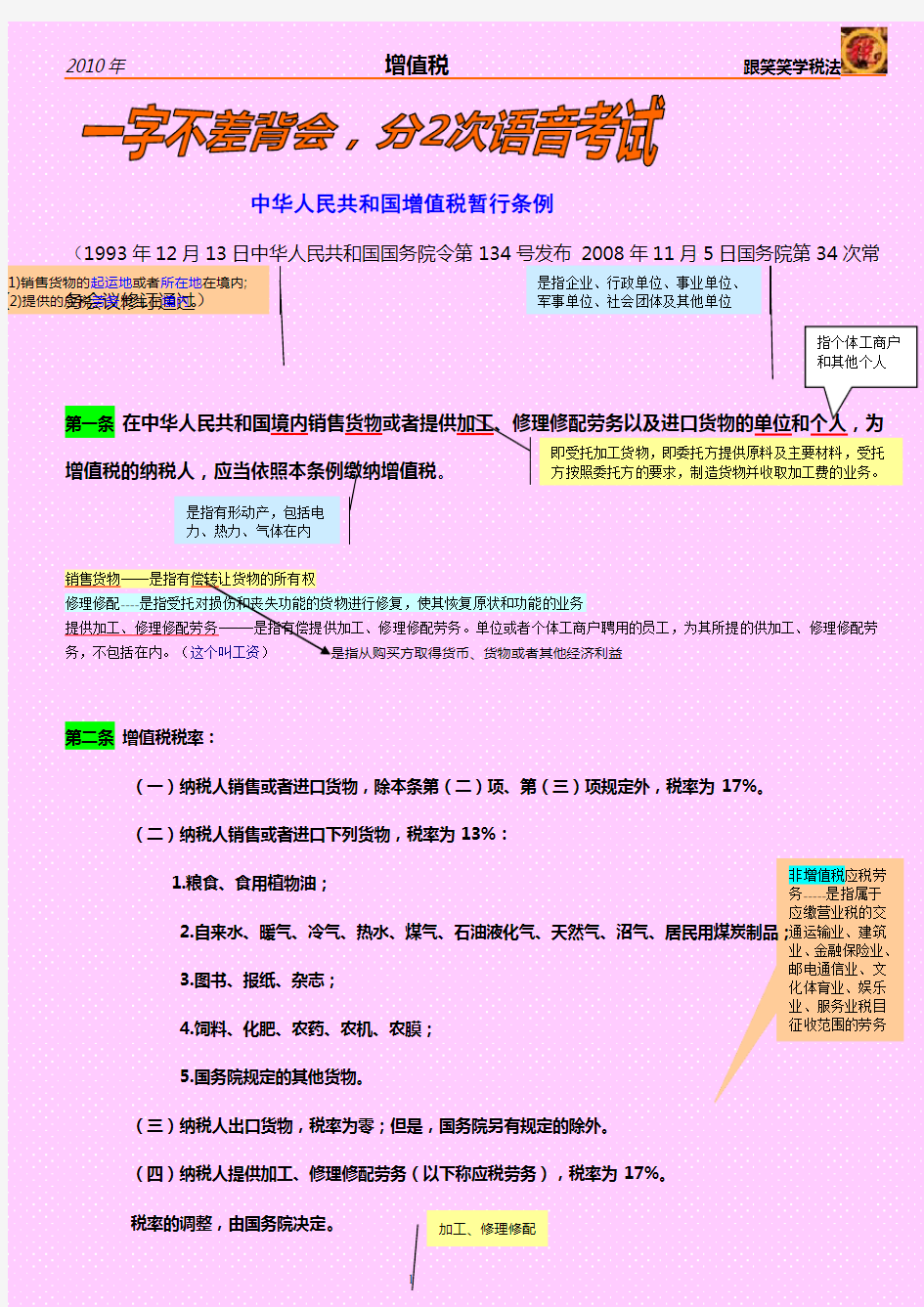 增值税全文