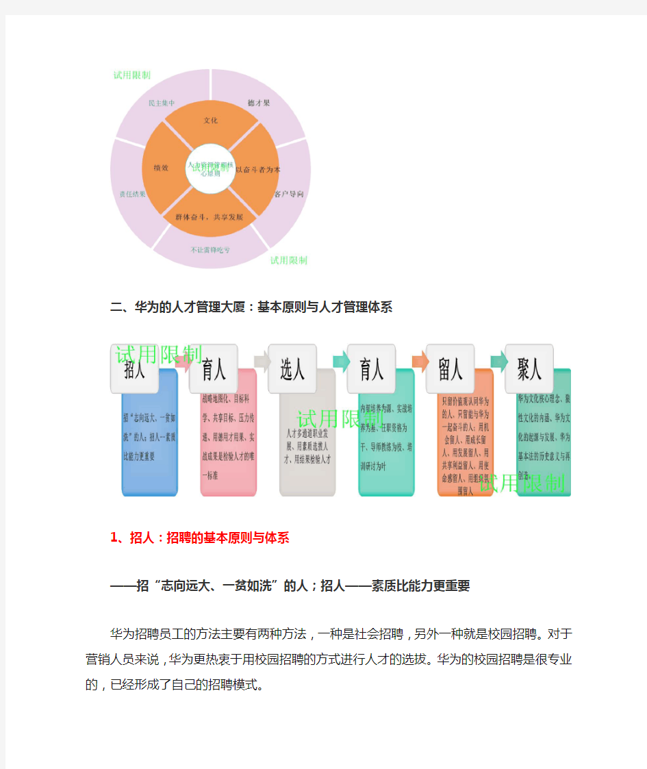 重点看：案例分析——华为企业文化分析