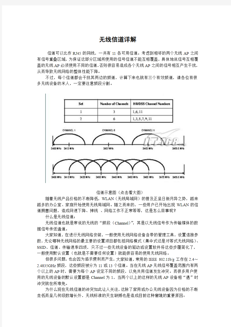 无线信道详解