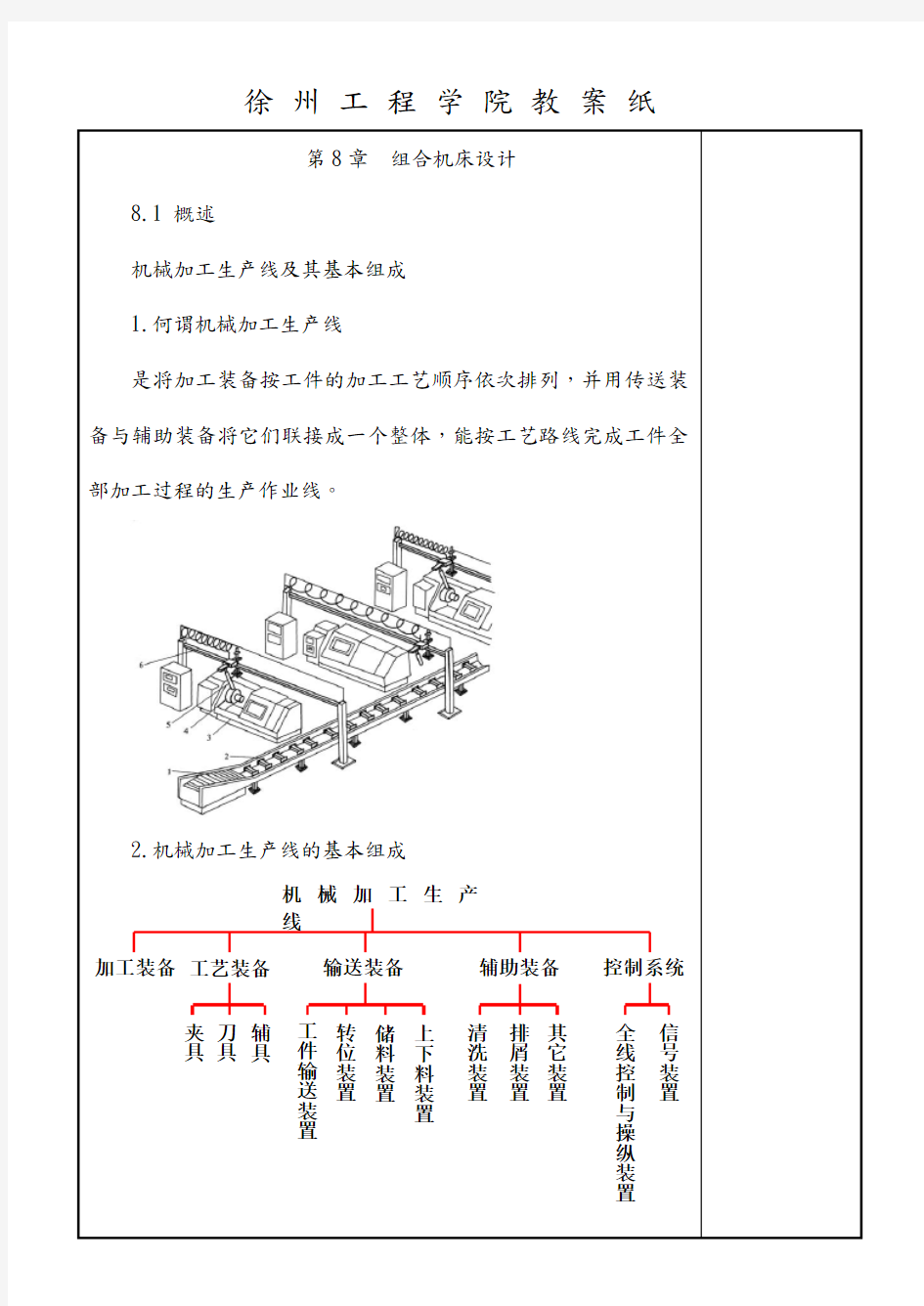 组合机床设计