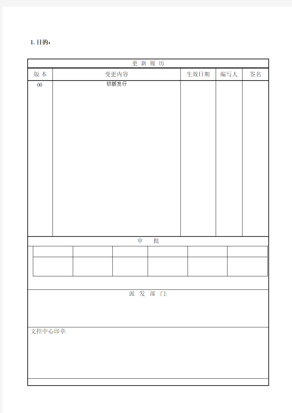 新产品试产及小批程序