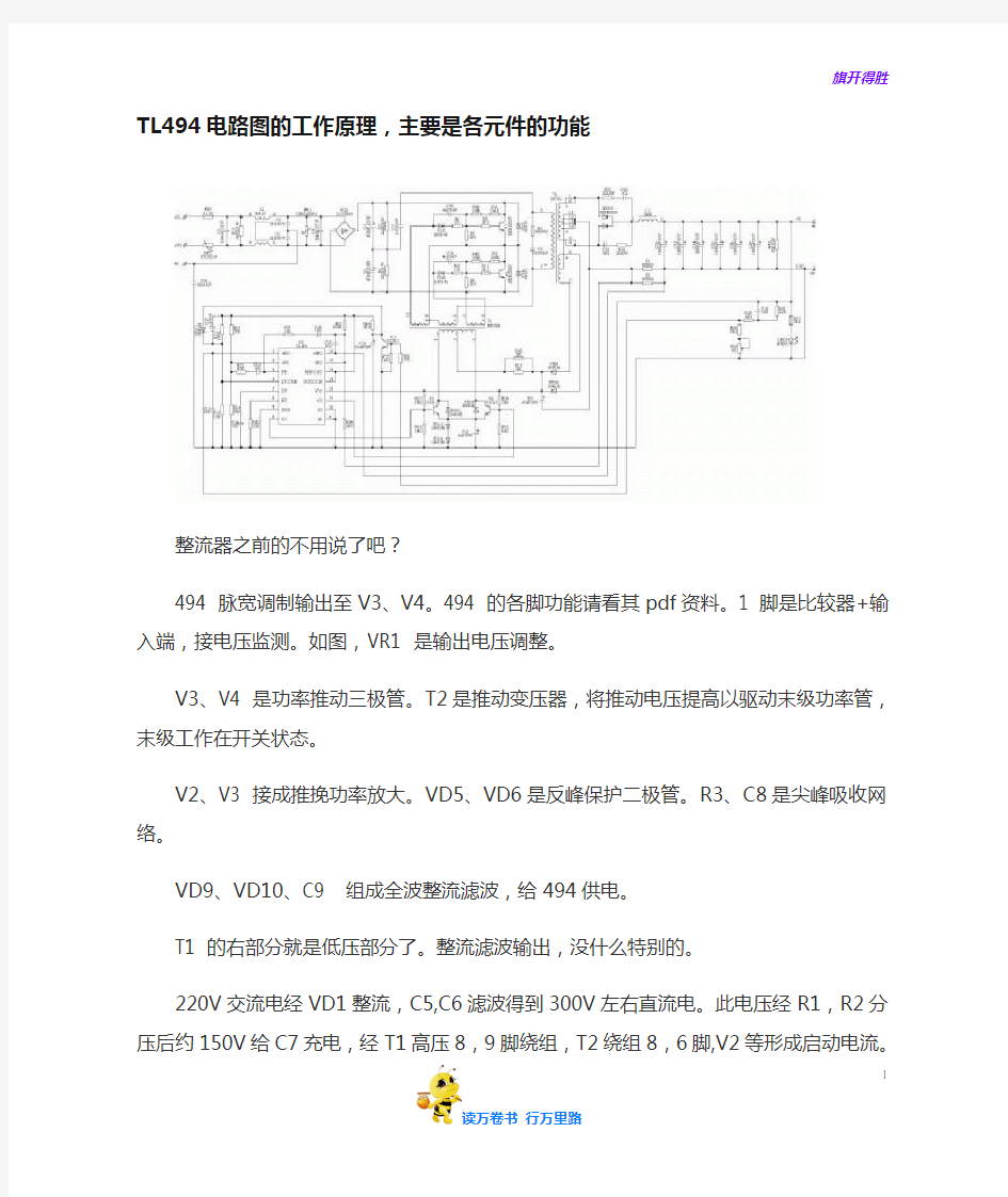 LED显示屏专用电源电路图及工作原理