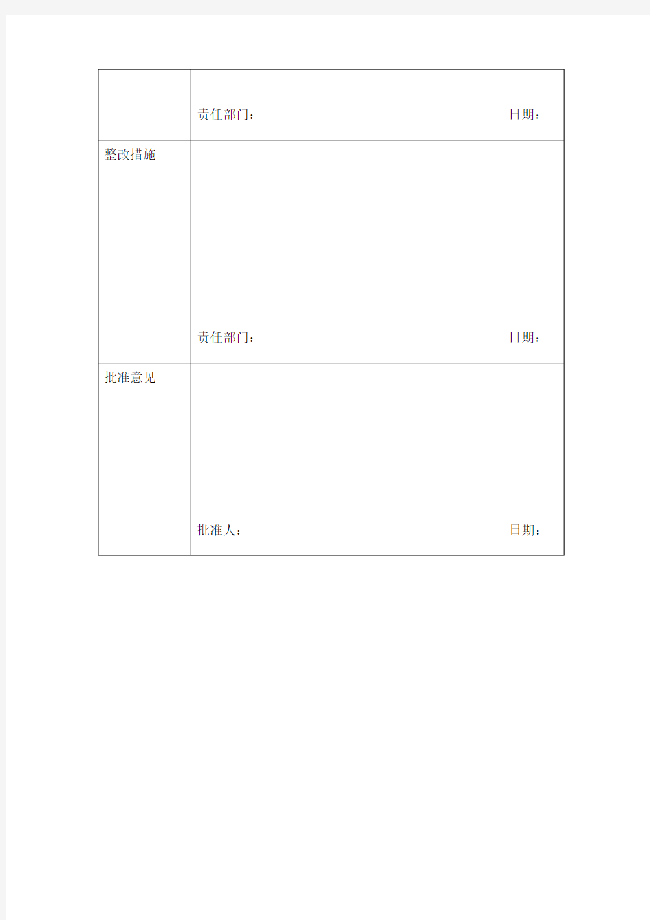 医疗器械质量事故调查处理报告记录