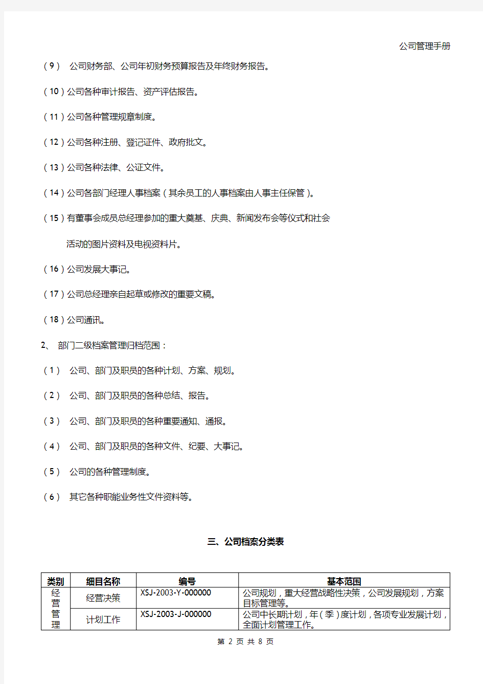 10、房地产公司组织架构和管理第十部份   档案管理系统