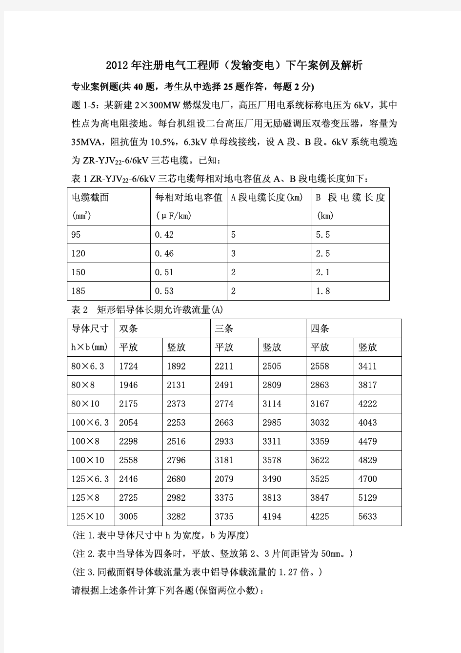 2012年发输变电案例下午