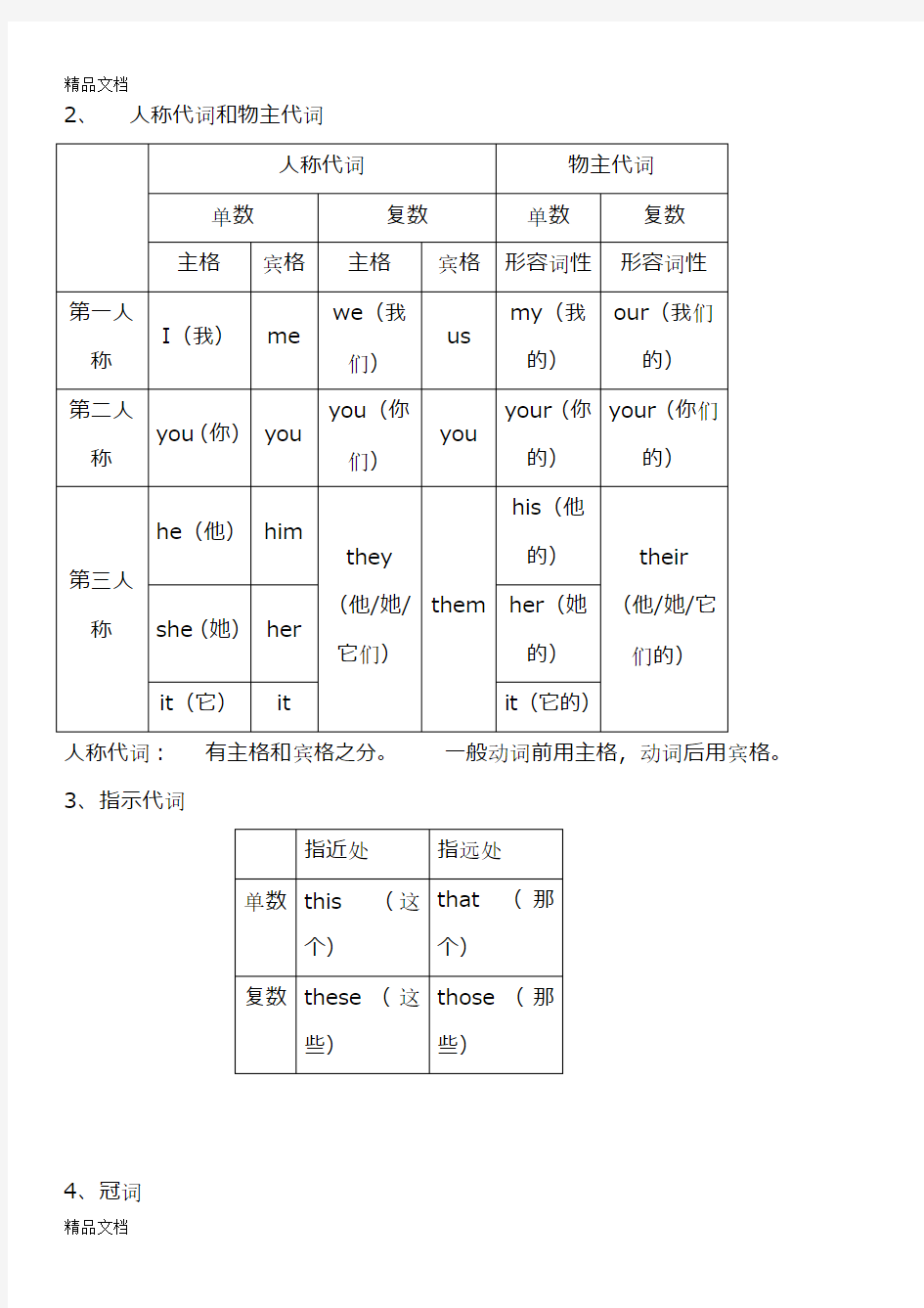 科普版小学五年级英语知识总结(汇编)