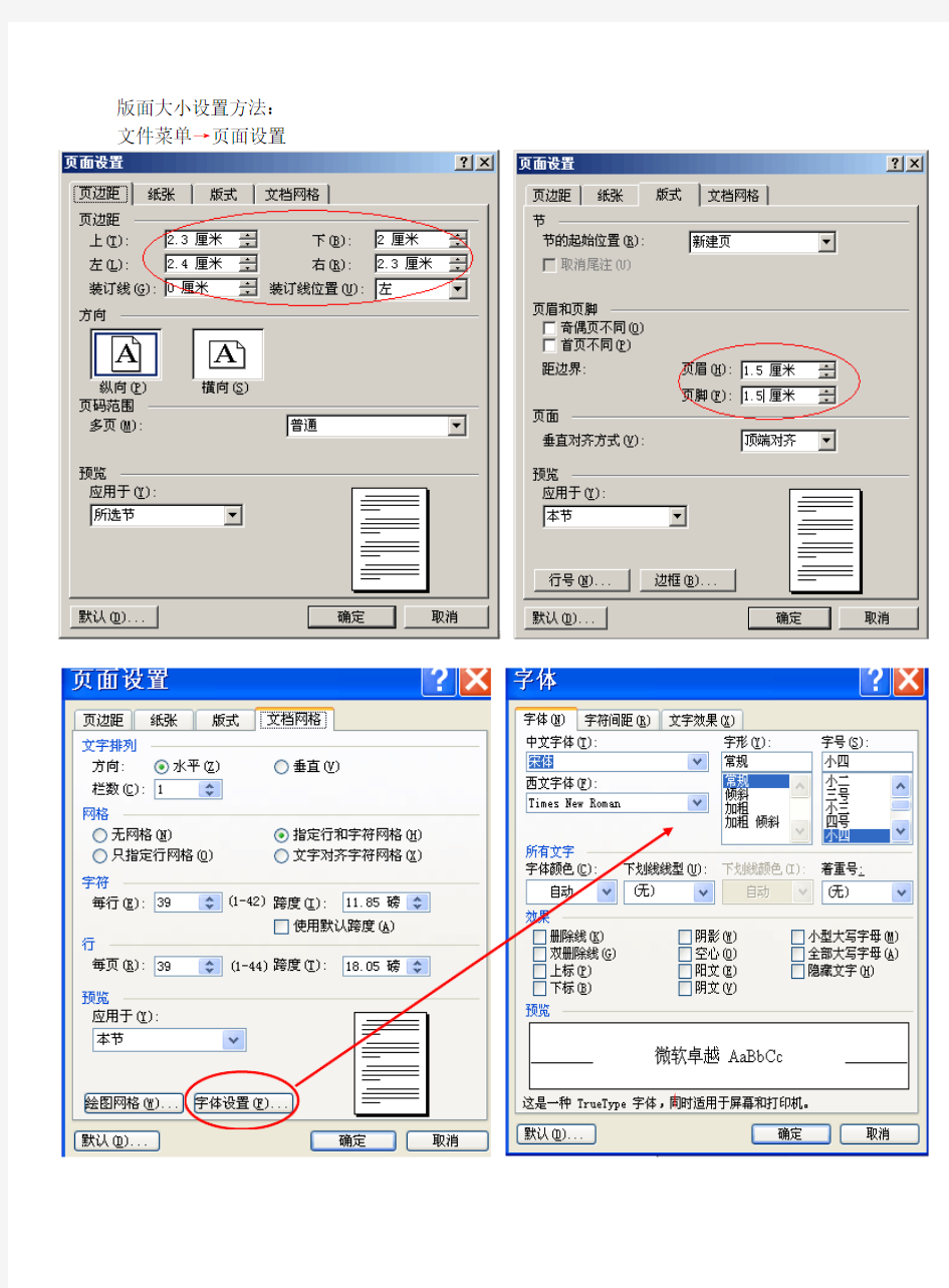 硕士专业学位论文盲审版面要求(全日制)