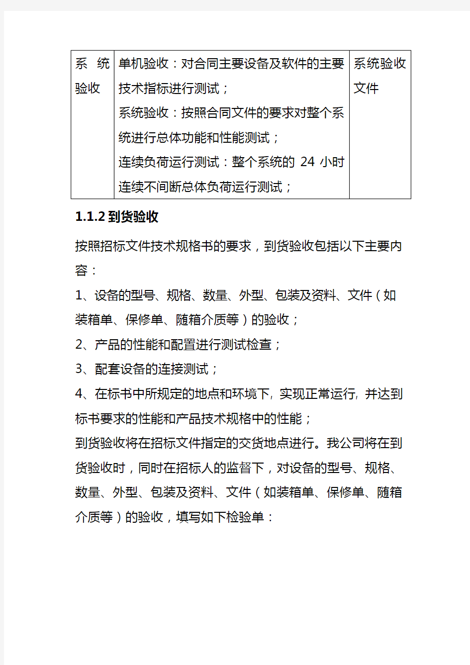 高清视频会议系统建设项目的验收方式与内容