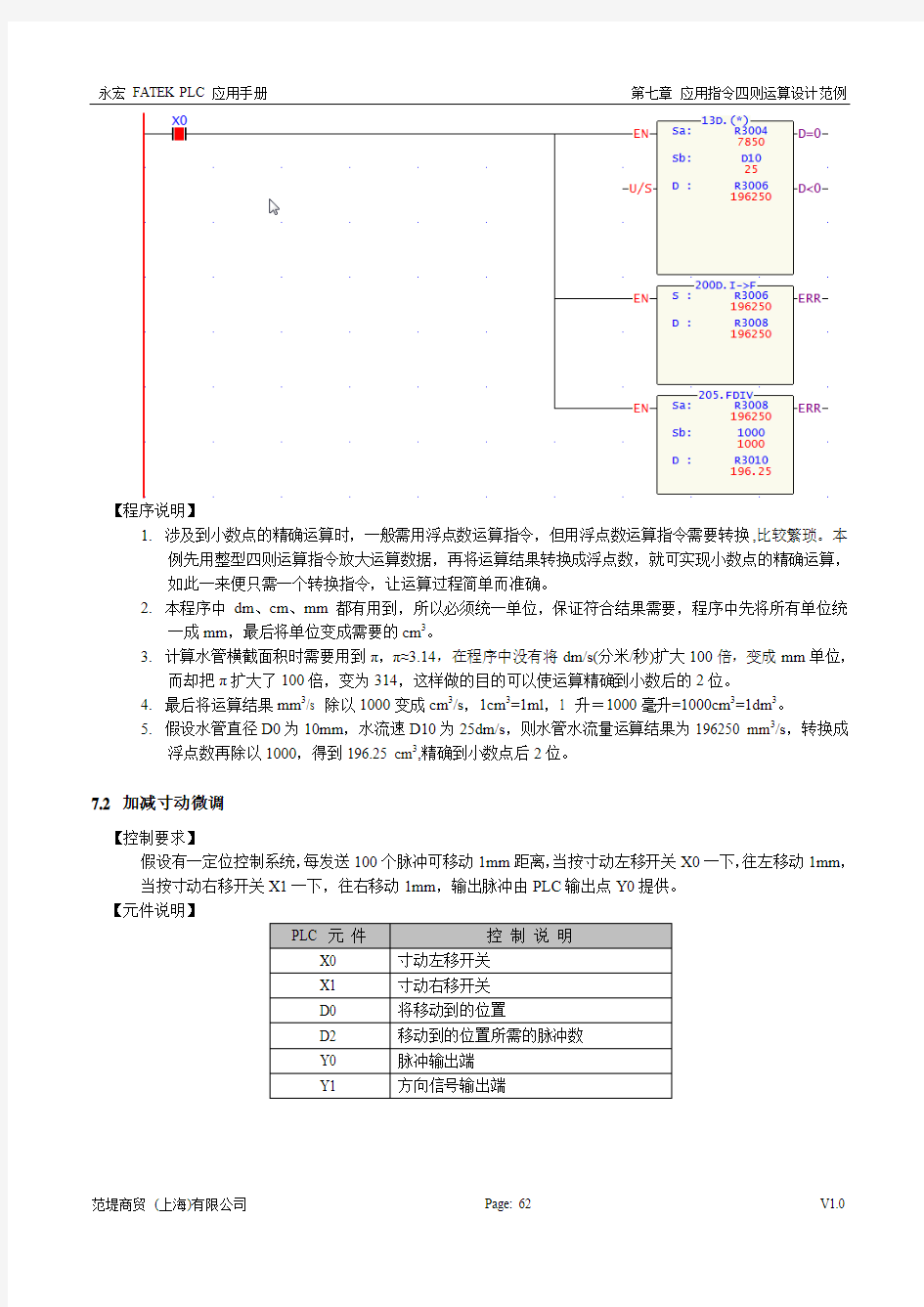 永宏PLC案例100案例第7章