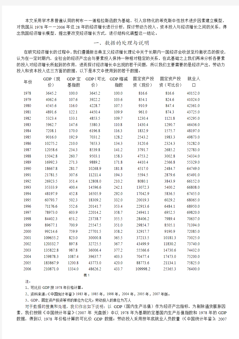 计量经济学模型