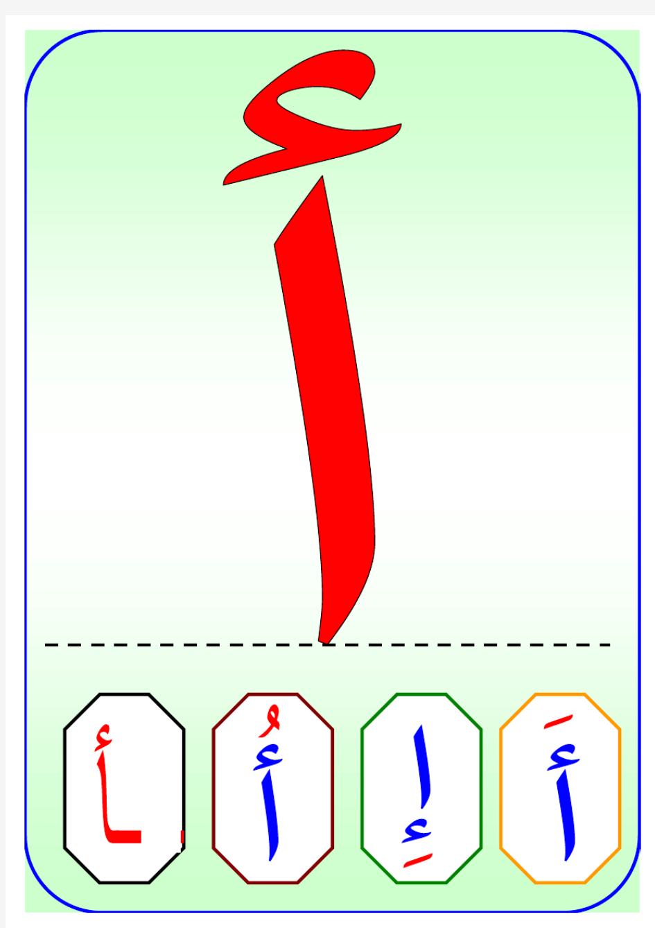 AIM 1 Arabic Alphabet 阿拉伯语字母表