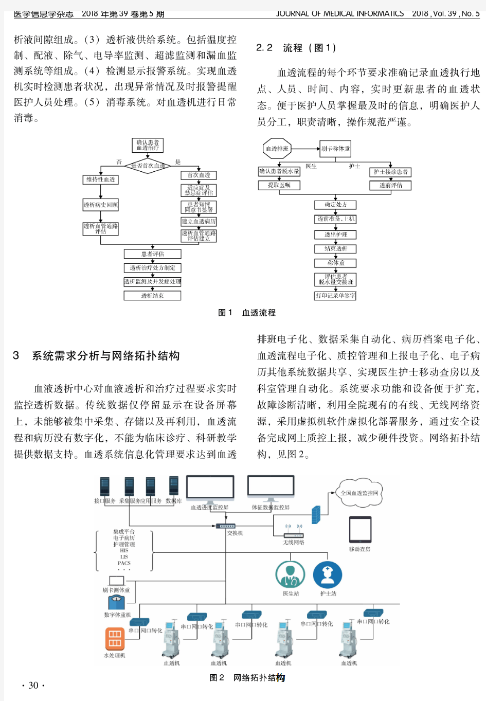 血液透析中心信息化管理和建设