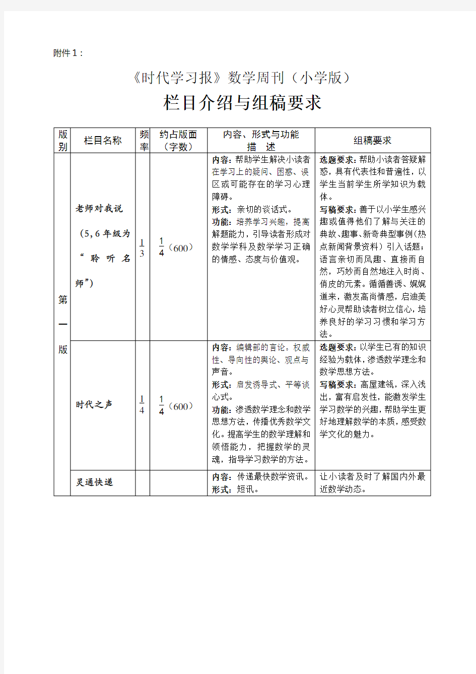 时代学习报数学周刊(小学版)