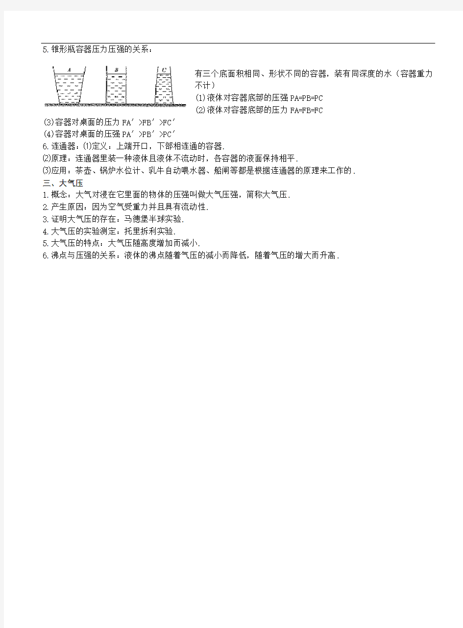 压力和压强讲解