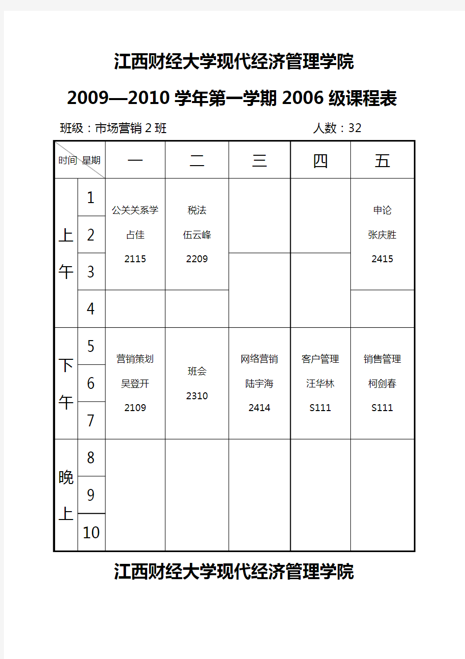 江西财经大学现代经济管理学院