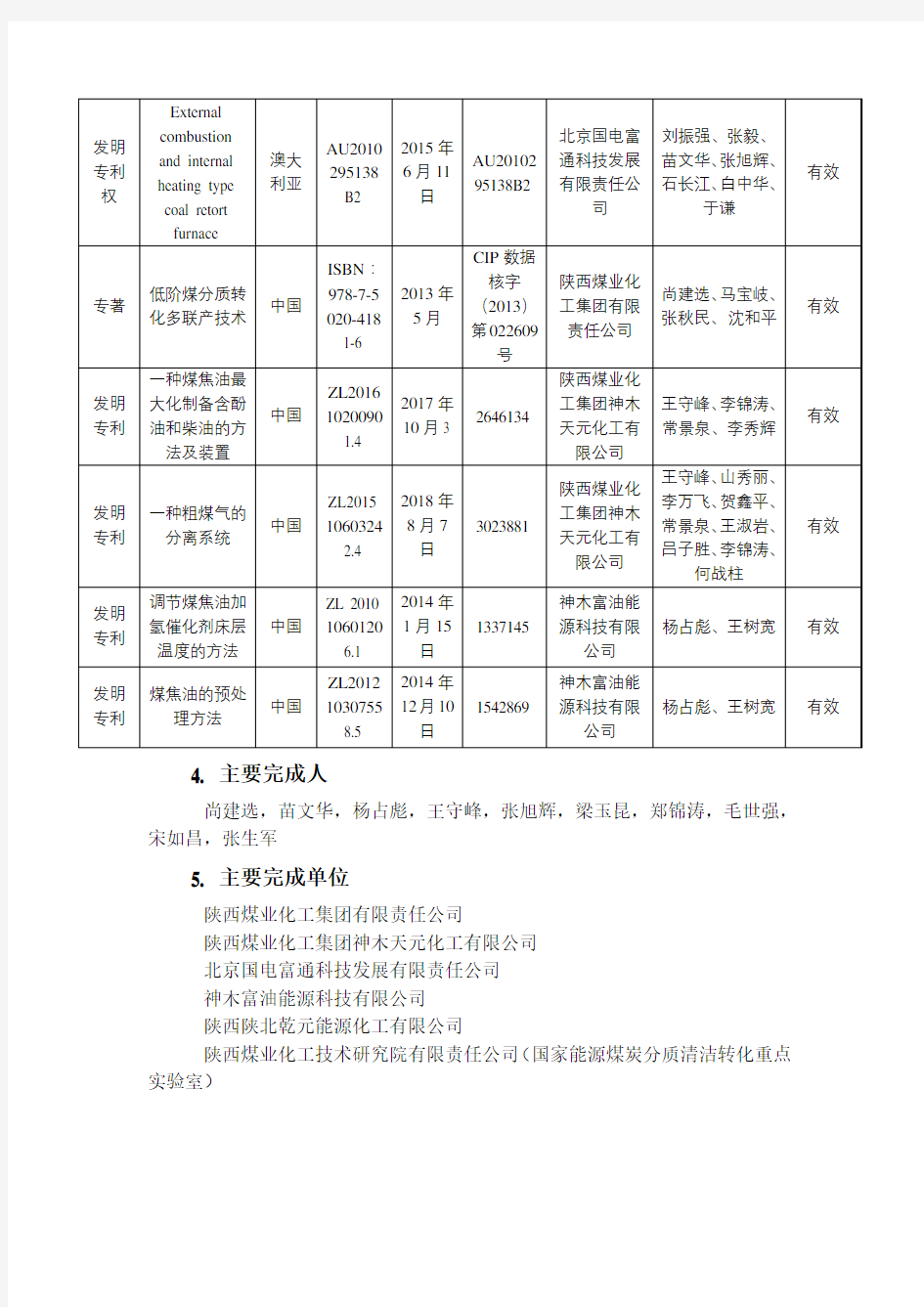 2020年度国家科学技术进步奖