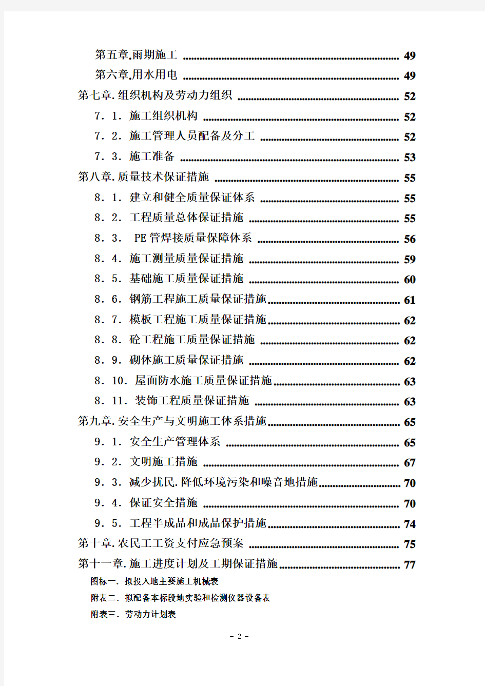 建筑工程施工组织设计方案