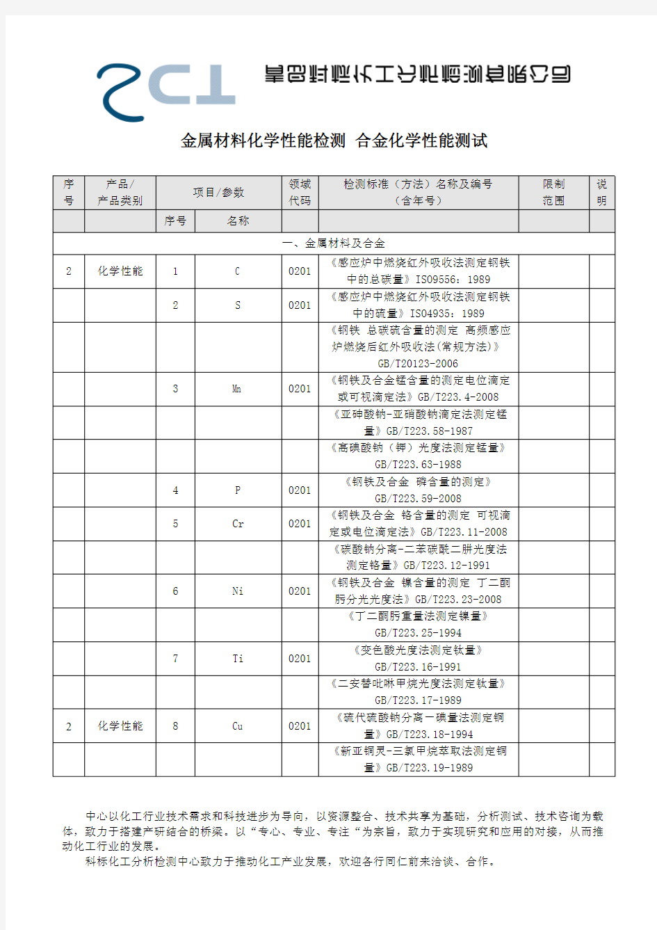 金属材料化学性能检测 合金化学性能测试