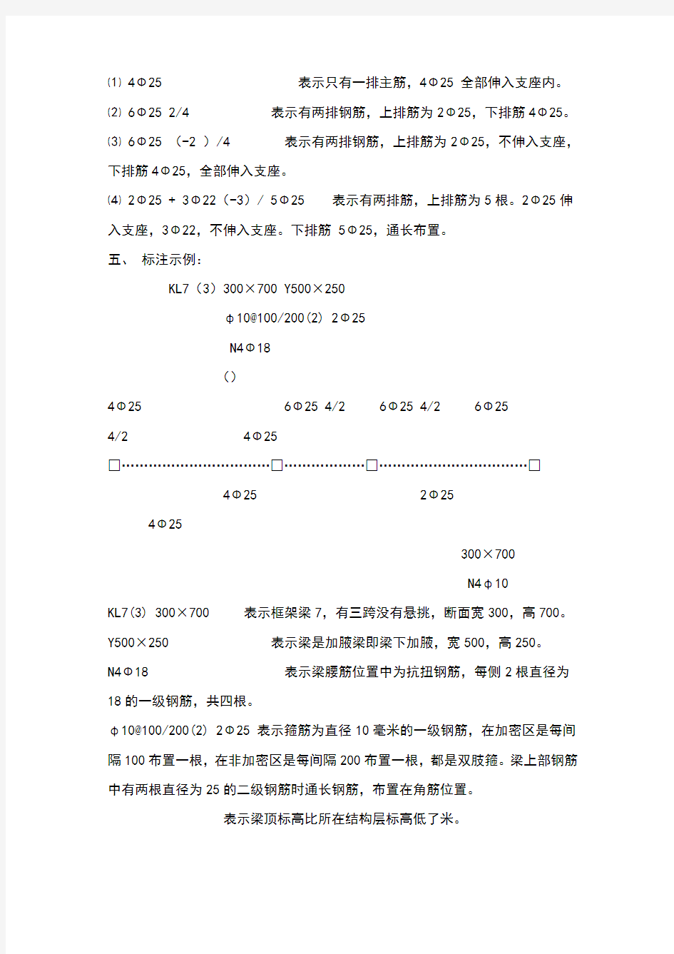 钢筋工程量计算实例