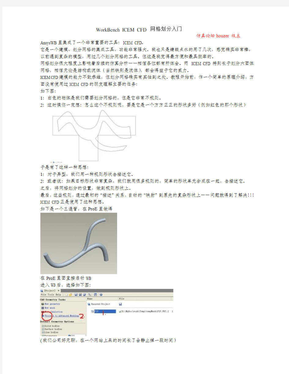 ICEM CFD教程1