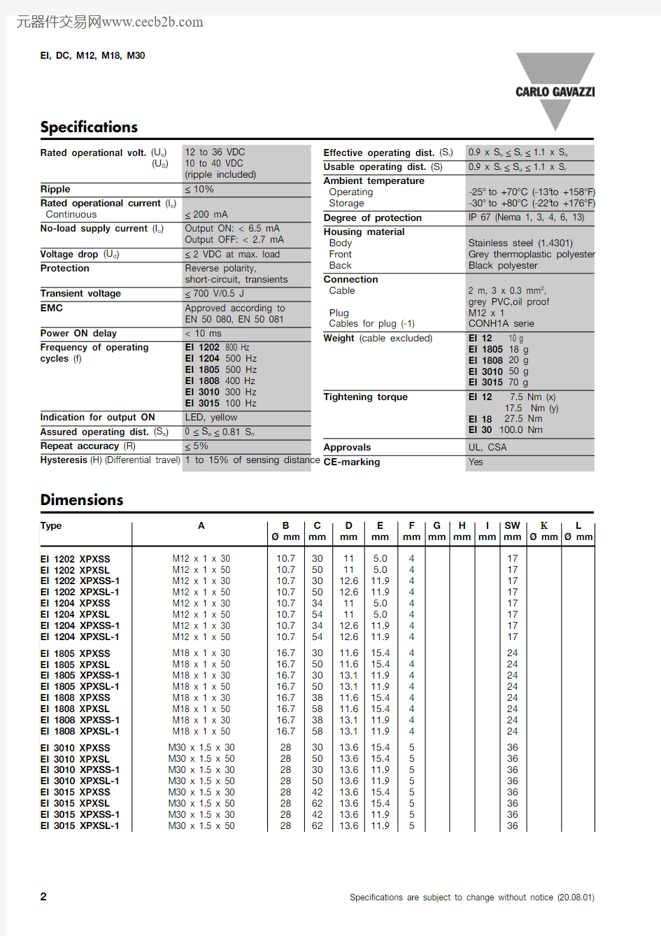 EI1202NPOSS-1中文资料