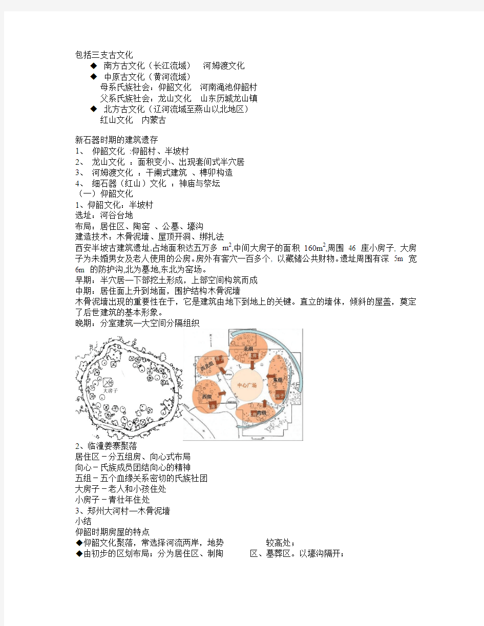 中国古代建筑发展概况