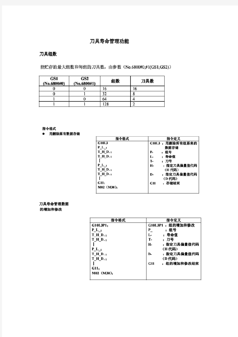 9.刀具寿命管理