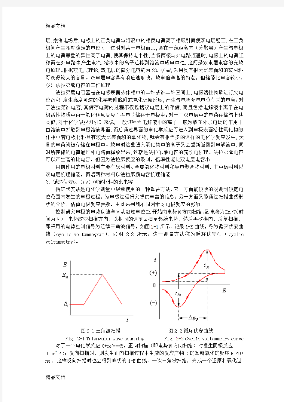 最新超级电容器材料电化学电容特性测试