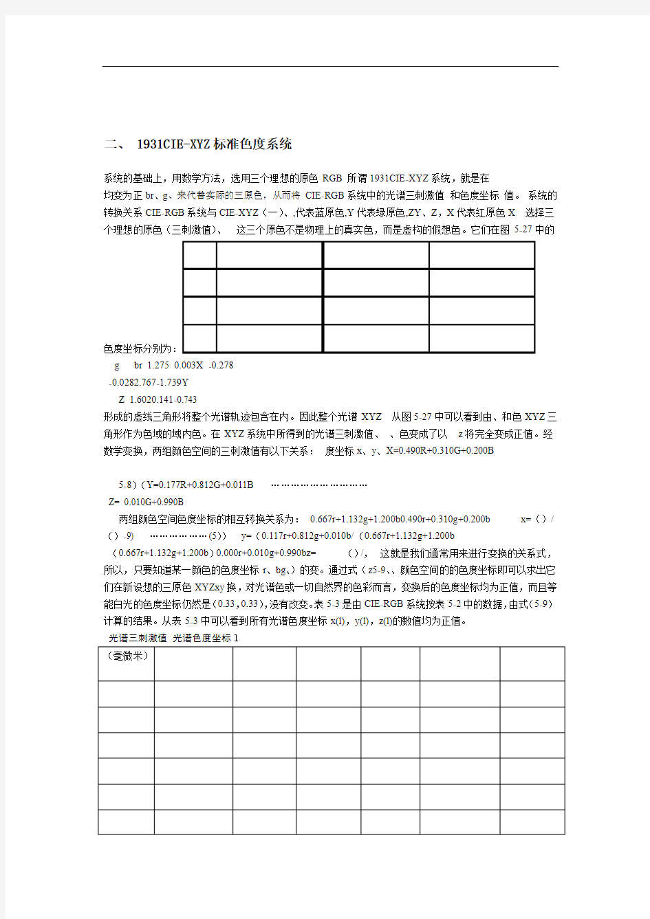 CIE标准色度学系统介绍000002