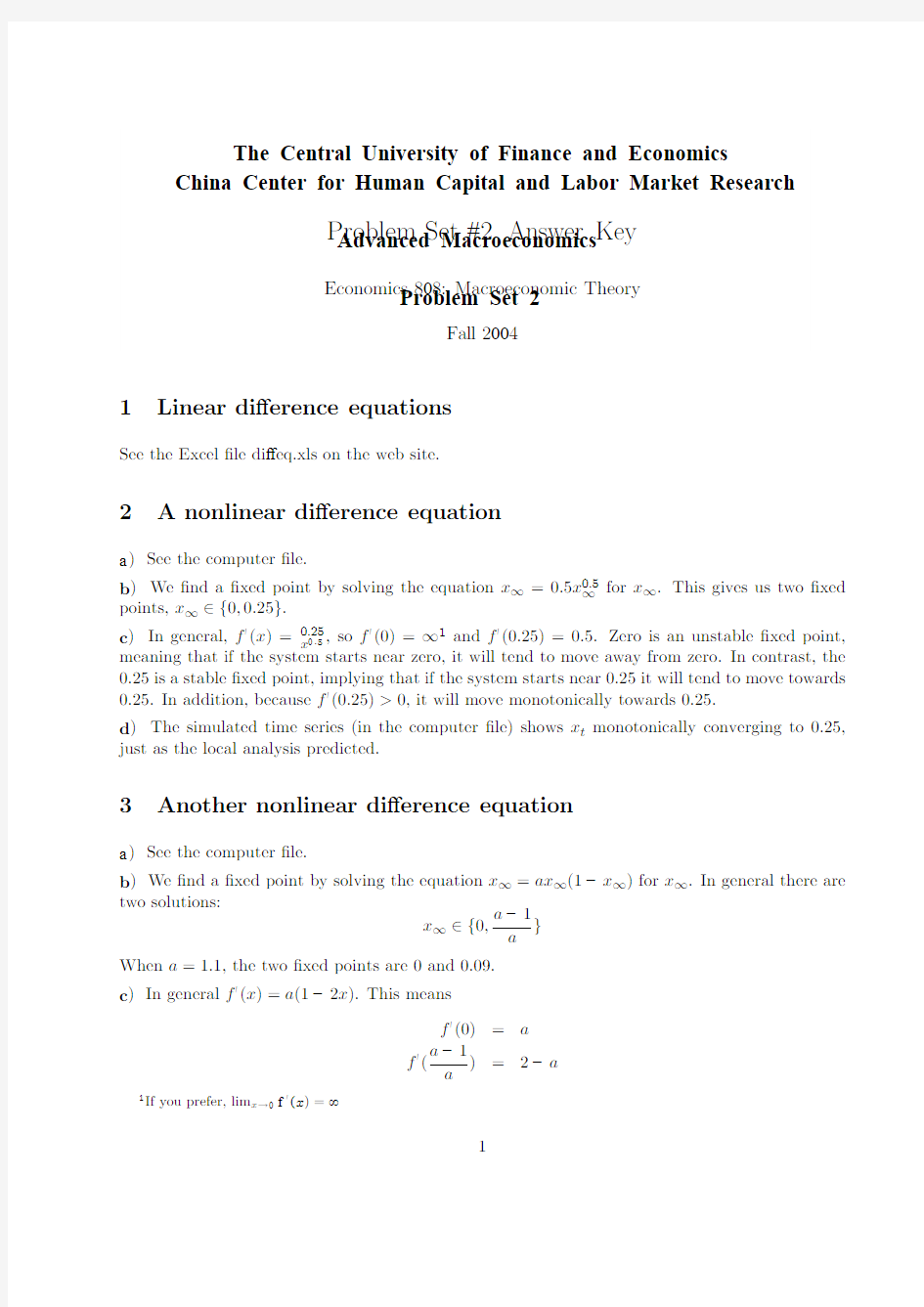 AdvMacro_Problemset2_Solution