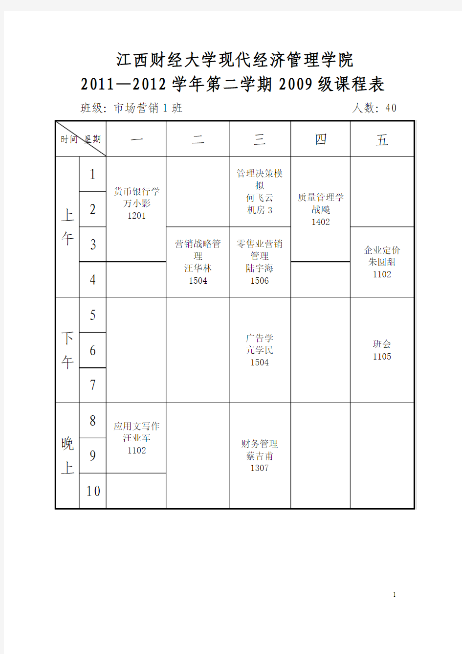 江西财经大学现代经济管理学院