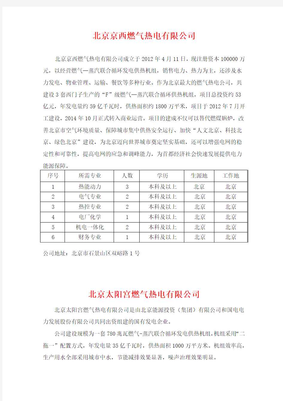 《北京能源投资(集团)有限公司简介》