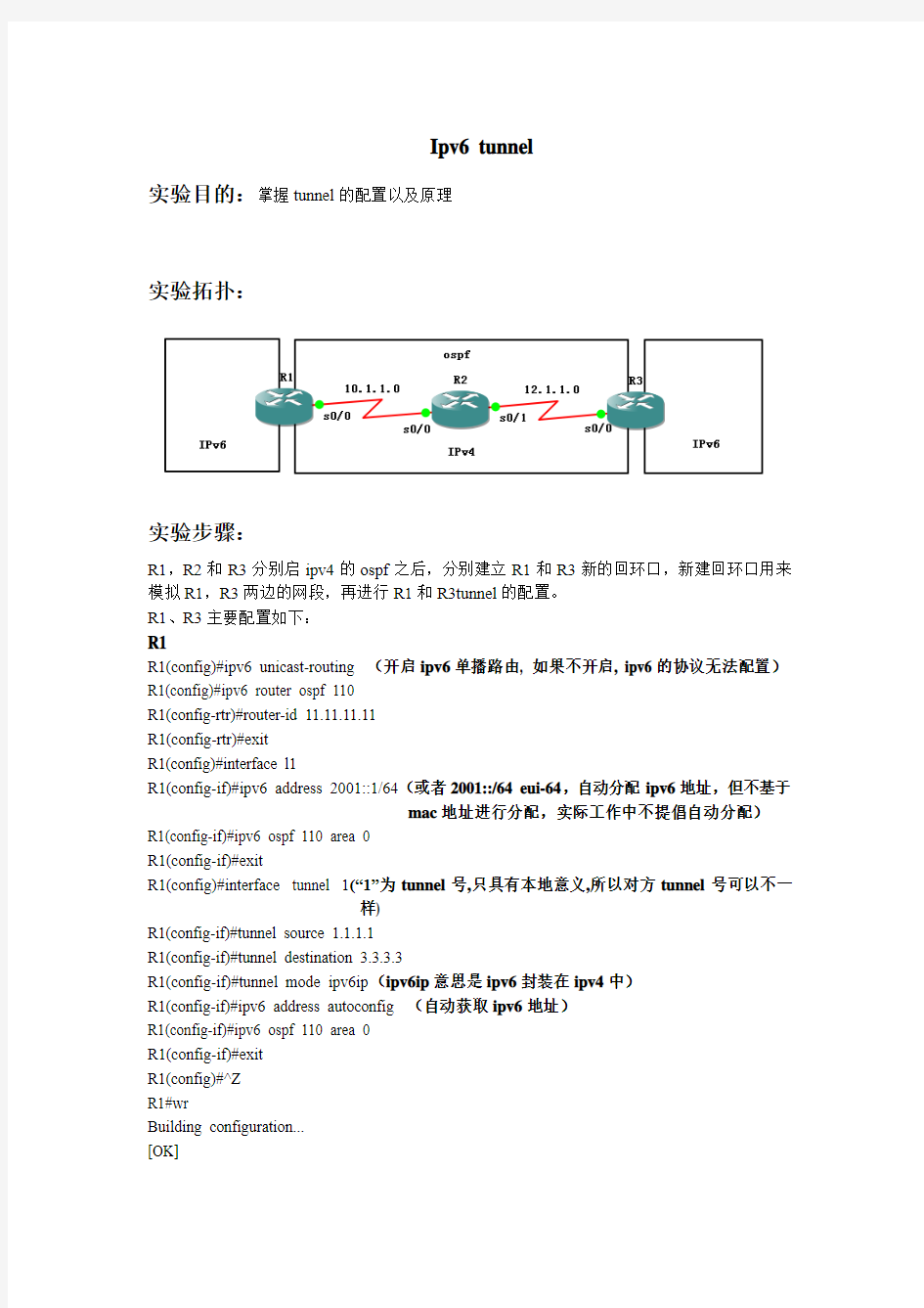 了解ipv6 隧道技术