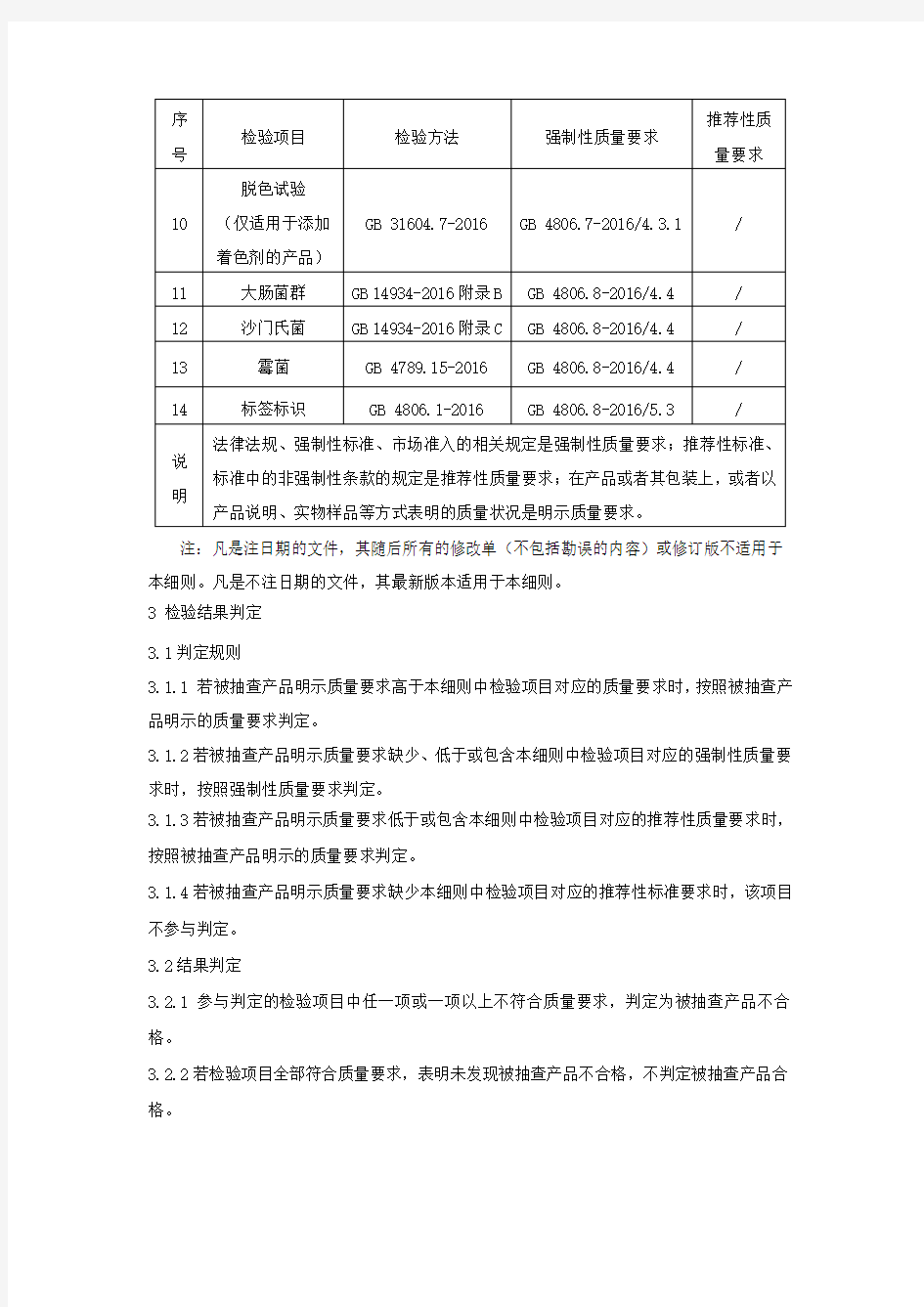 SHSSXZ0094-2020食品用纸制品上海市产品质量监督抽查实施细则