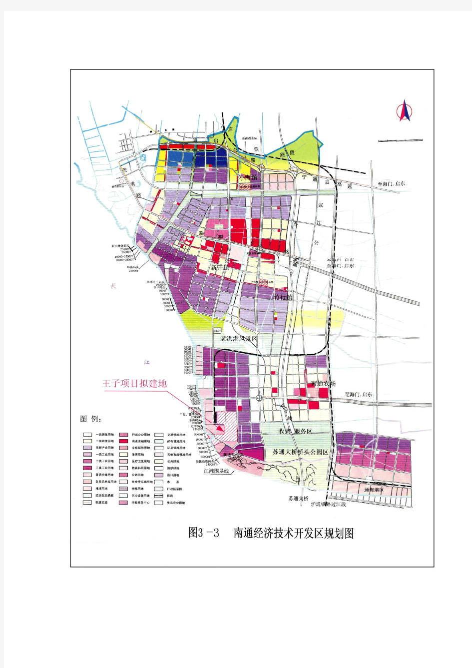 南通经济技术开发区规划图