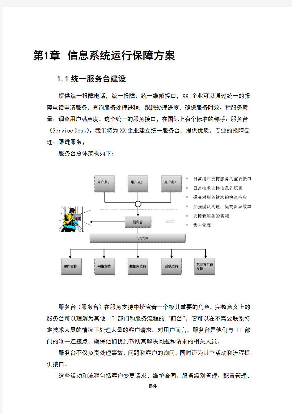 (整理)系统运维信息系统运行保障方案设计.doc