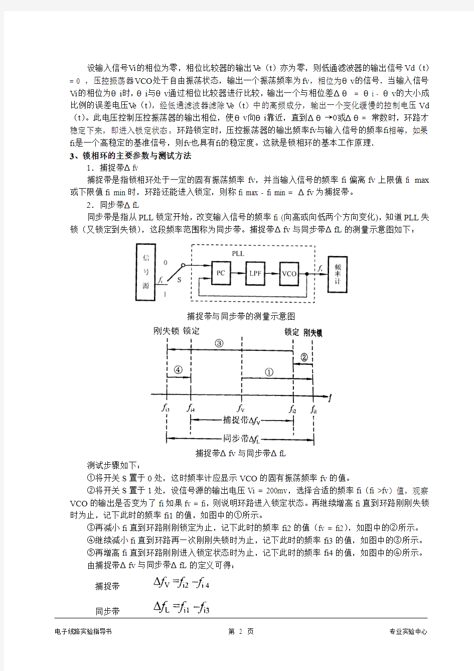 2006电子线路_实验指导书_实验4