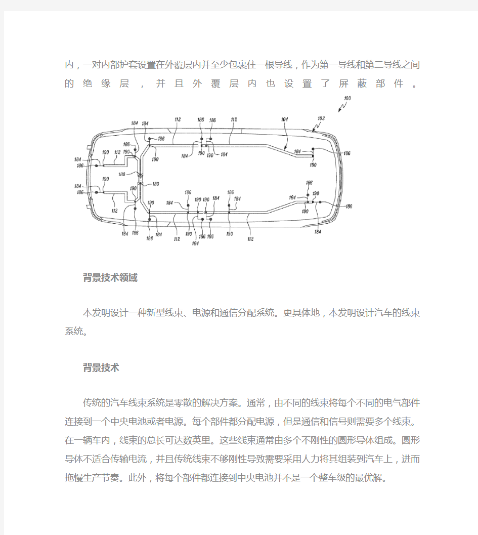 【汽车】特斯拉新型线束系统结构专利(深度解析)