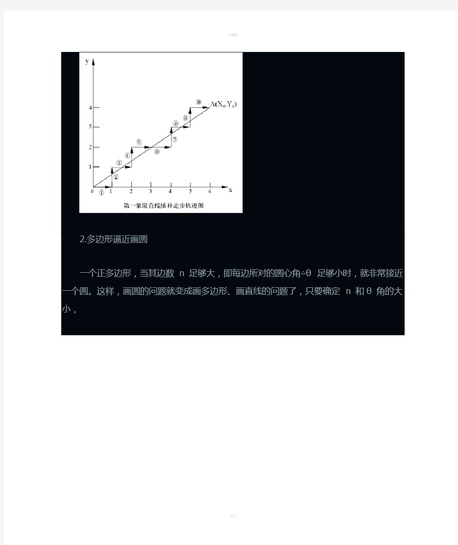 片机控制下步进电机画圆方法