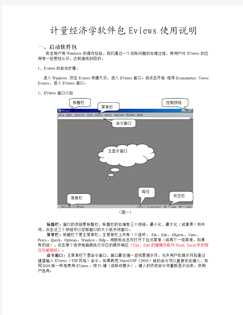 eviews使用方法