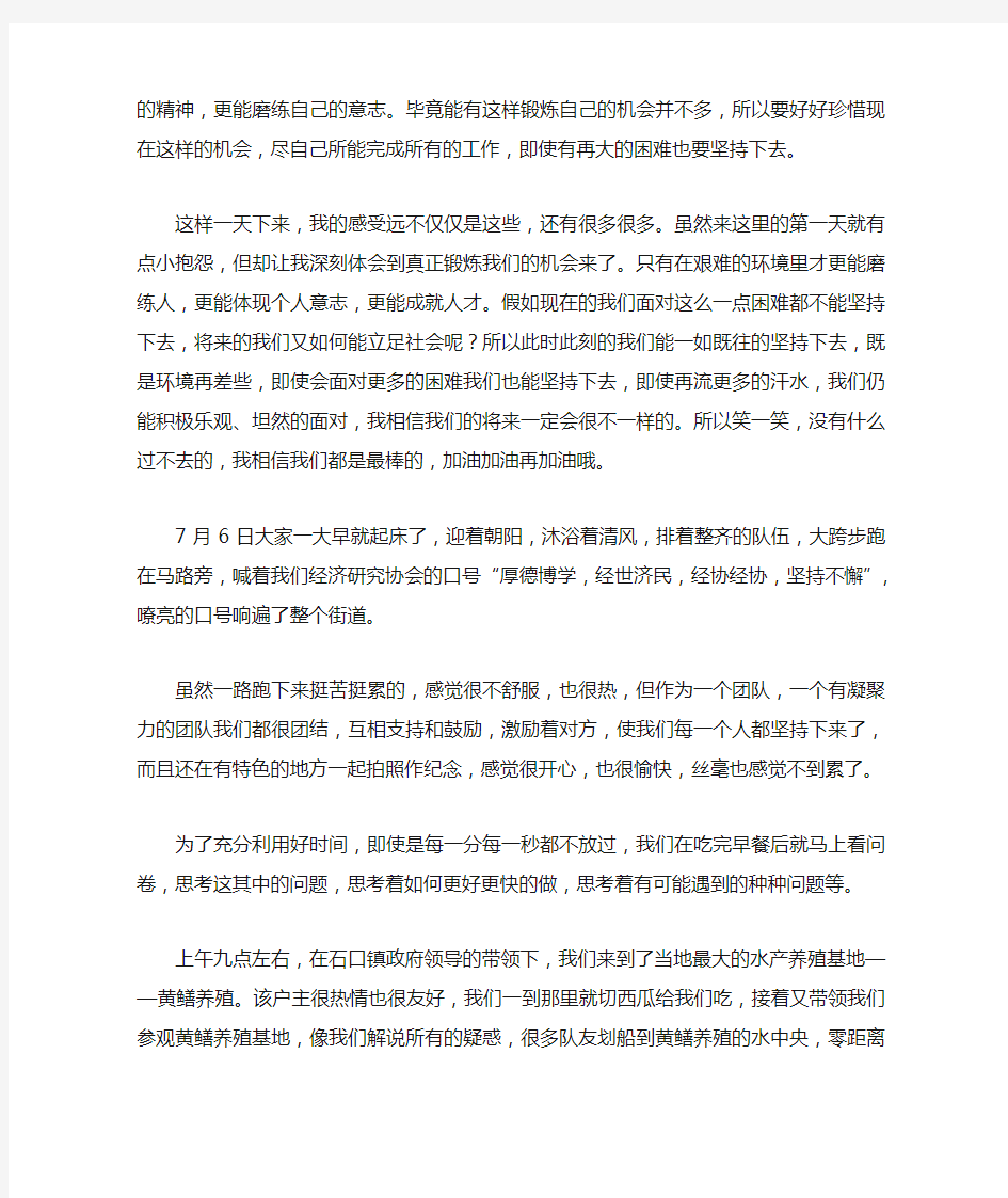 暑期三下乡社会实践活动总结(精选3篇)