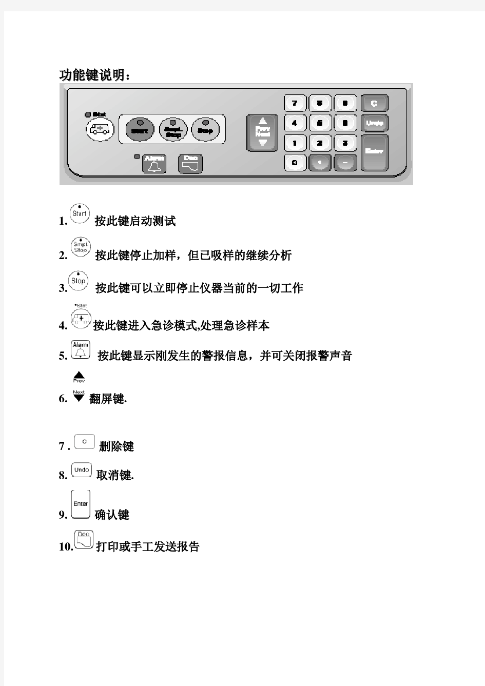 罗氏电化学发光ECL2010中文操作手册