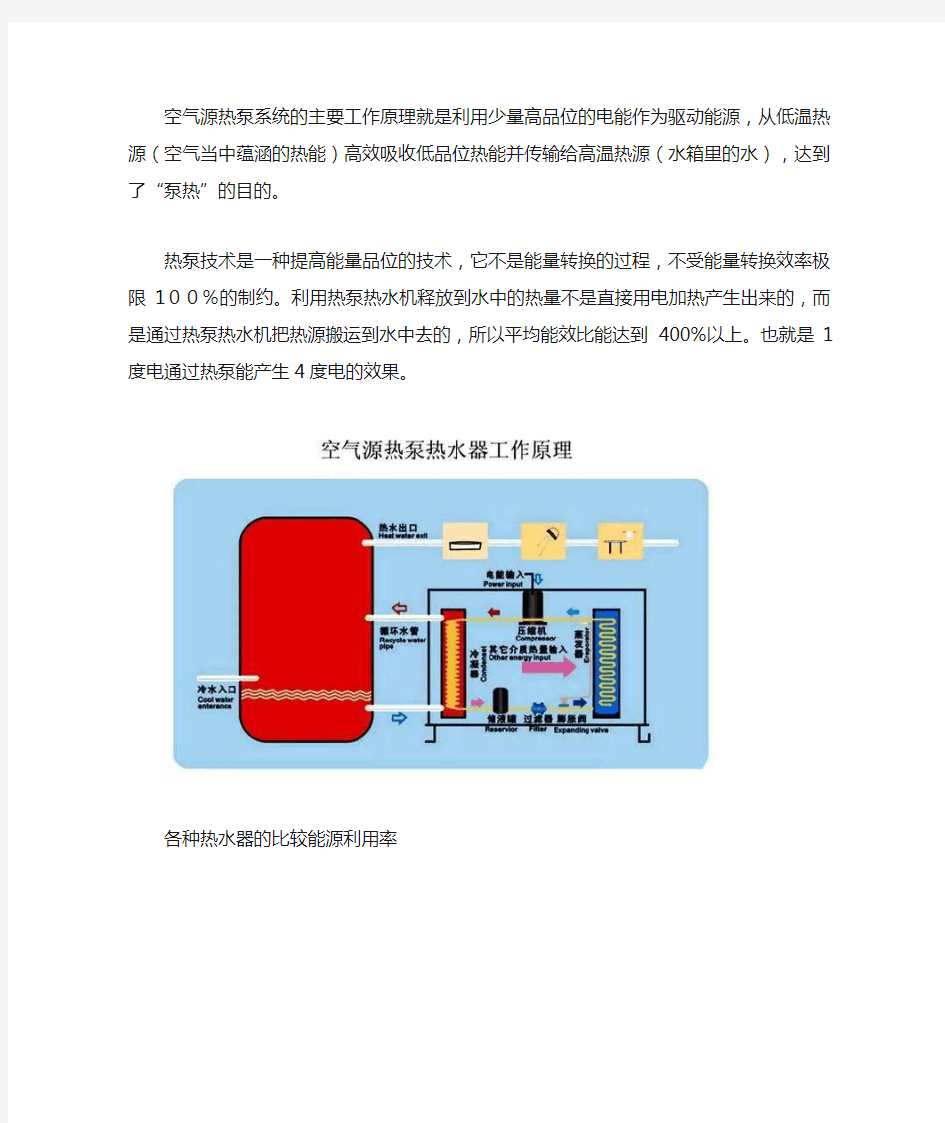 空气源热泵的基础知识及原理