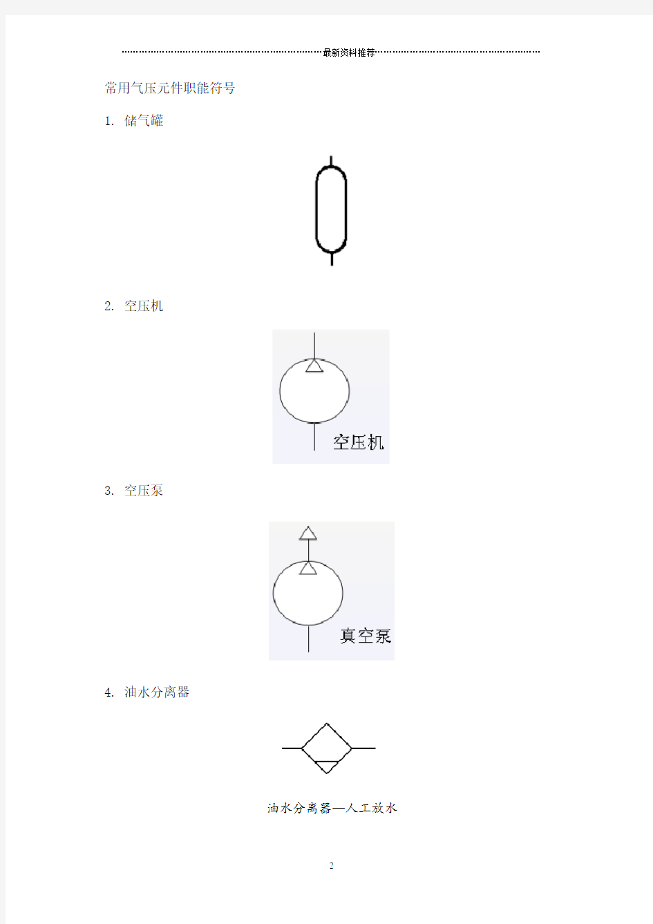 溢流阀图形符号精编版