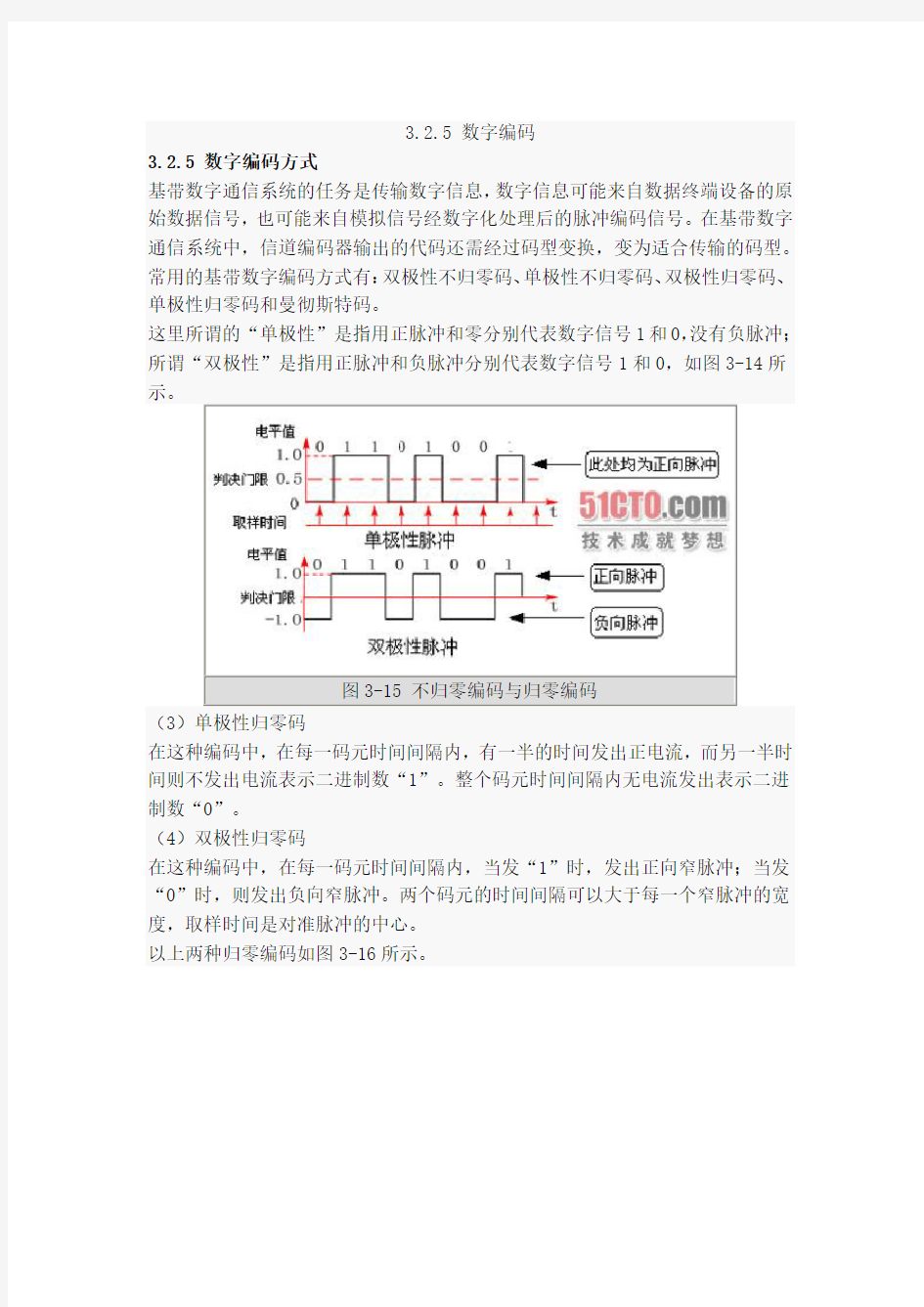 数字编码方式